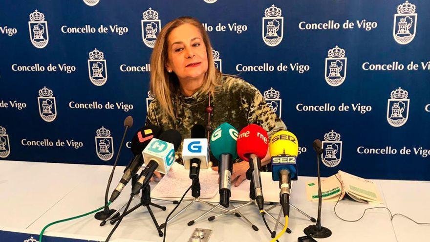 Carmela Silva, en rueda de prensa