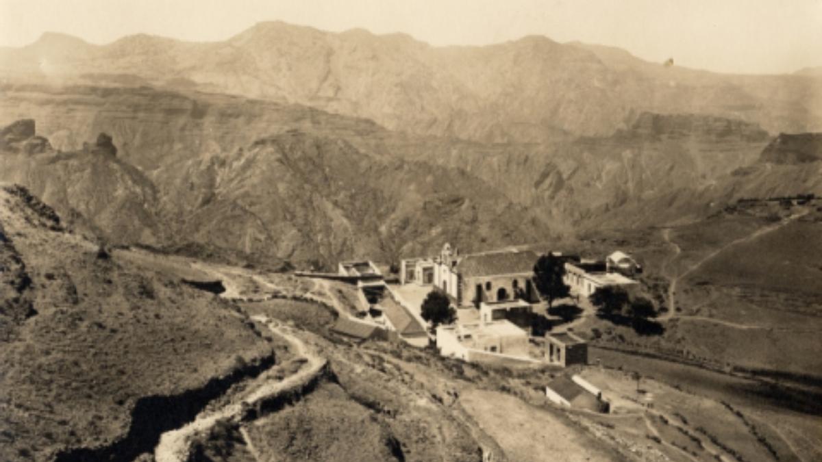 Artenara en los años 30 del siglo XX.