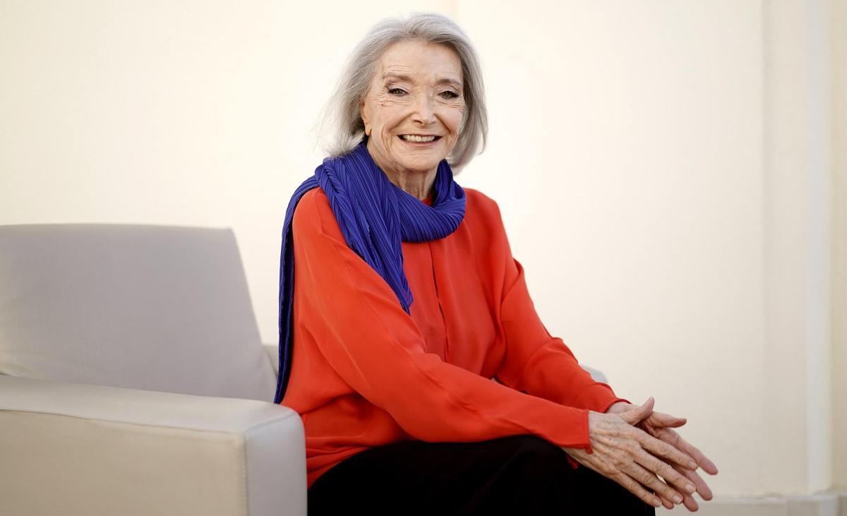 La actriz Núria Espert, fotografiada hace unos días en Madrid.