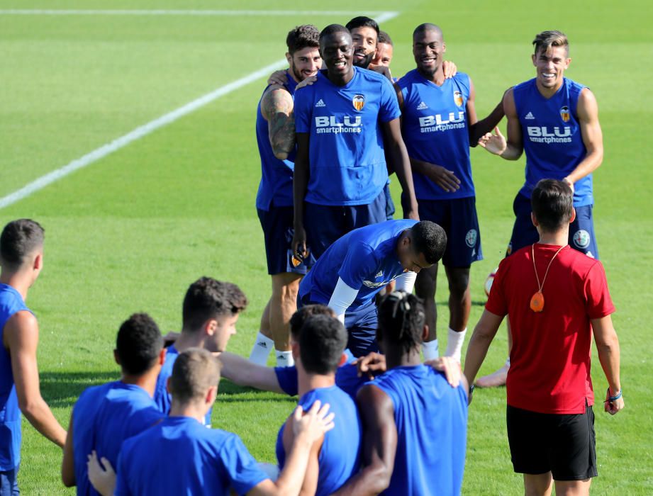 El Valencia CF ultima su preparación para recibir