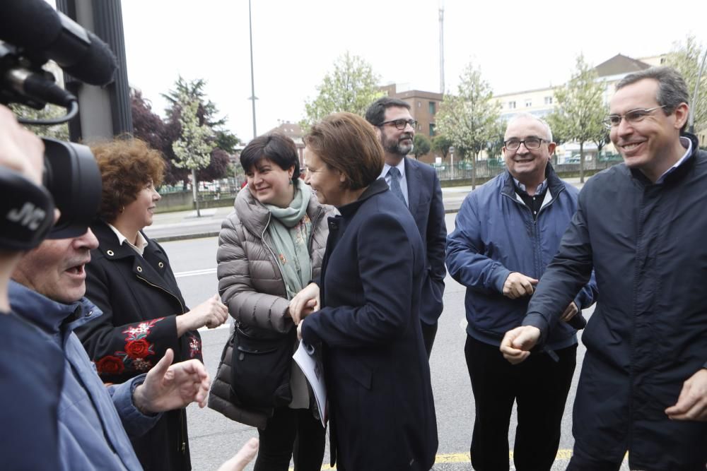 Inauguración del parque José Antonio Roncero en Gijón