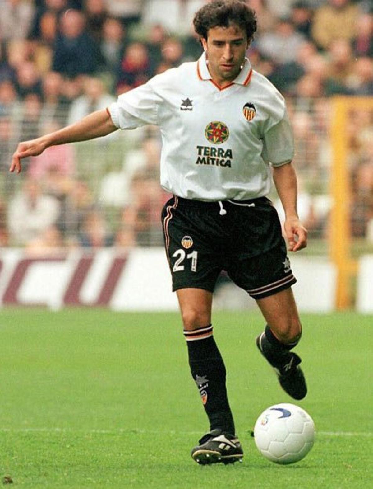 Luis Milla en el Valencia CF