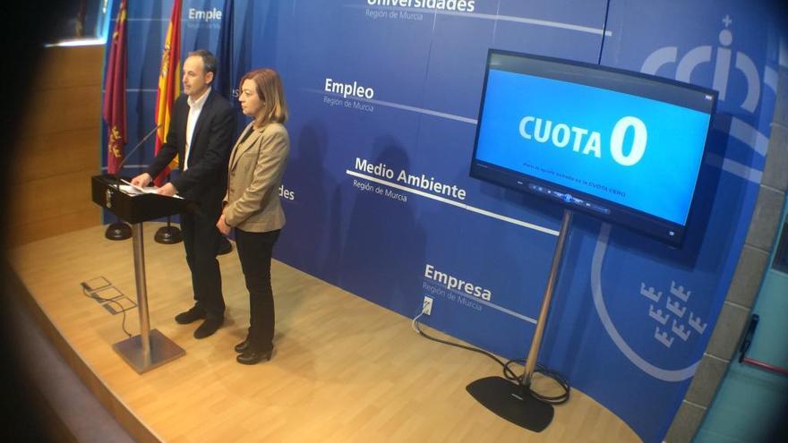 El consejero Javier Celdrán informó sobre la &#039;Cuota Cero +24&#039;.