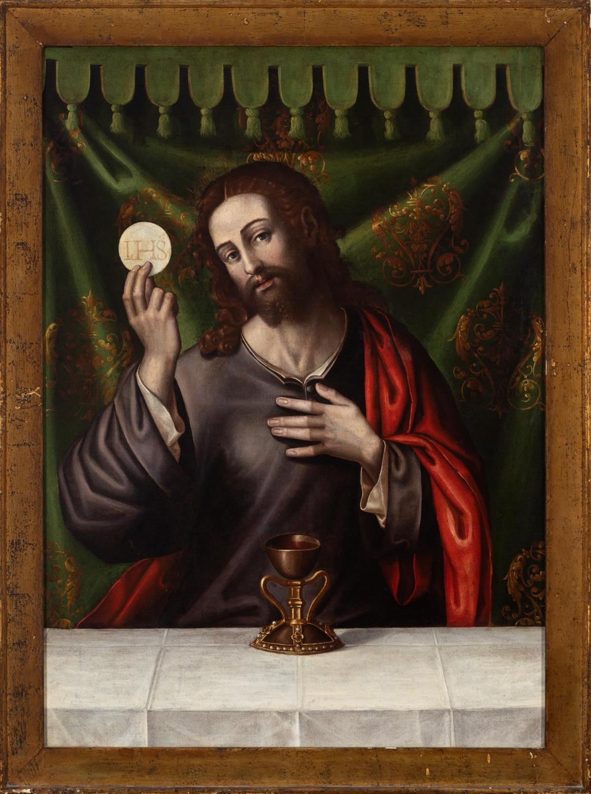 El quadro que pròximament es mostrarà en el centre d’interpretació del Sant Calze