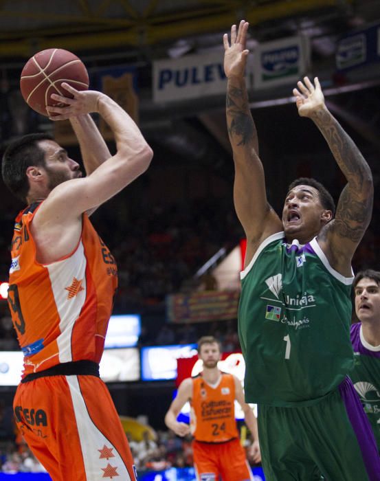 Los de Plaza se ven superados por un Valencia Basket muy efectivo en los minutos finales