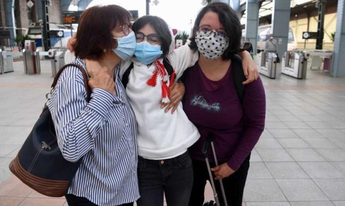 "Qué ganas tenía de abrazar a mi hermana"