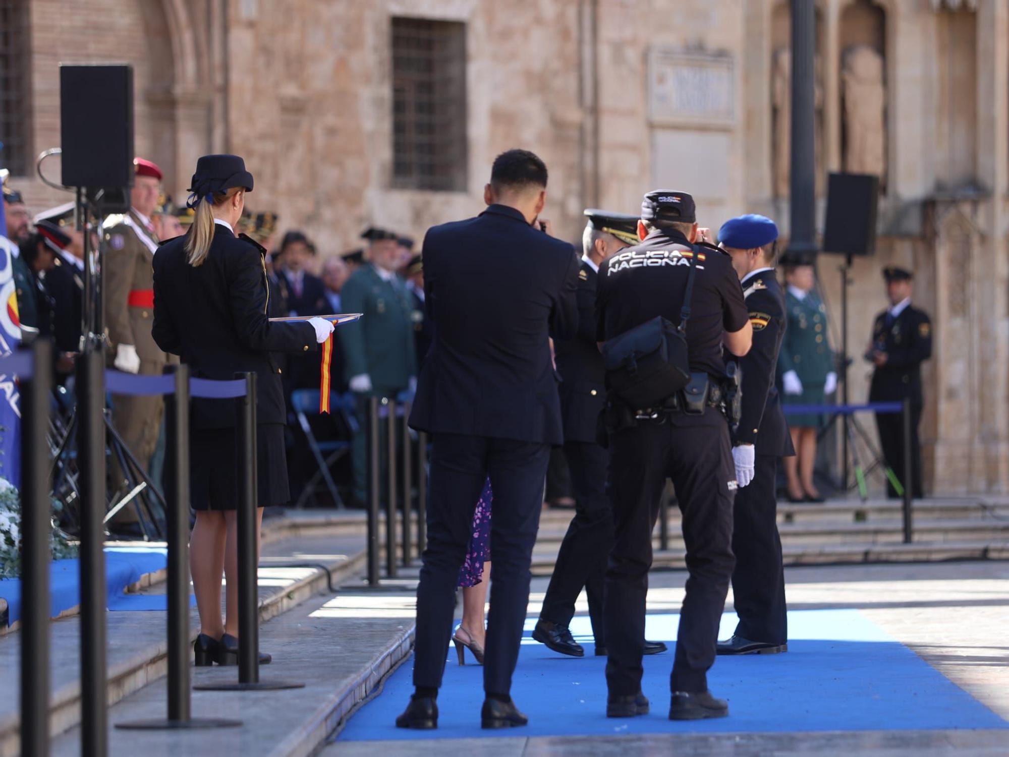 La Policía Nacional de Valencia celebra el Día de los Santos Ángeles Custodios