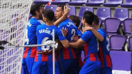 El Eibar se impone al Valladolid en el descuento