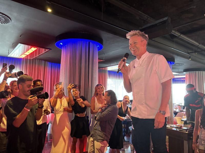 Gordon Ramsay estrena infierno en Ibiza