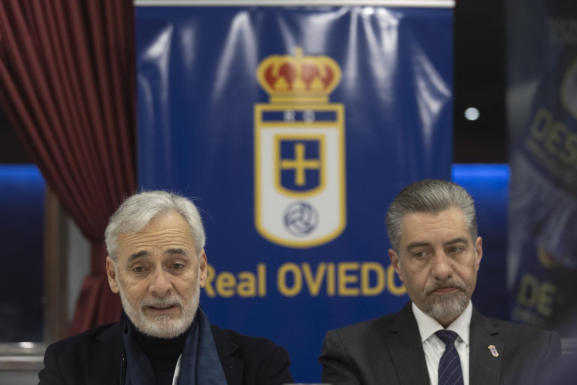 EN IMÁGENES: desayuno informativo del Real Oviedo