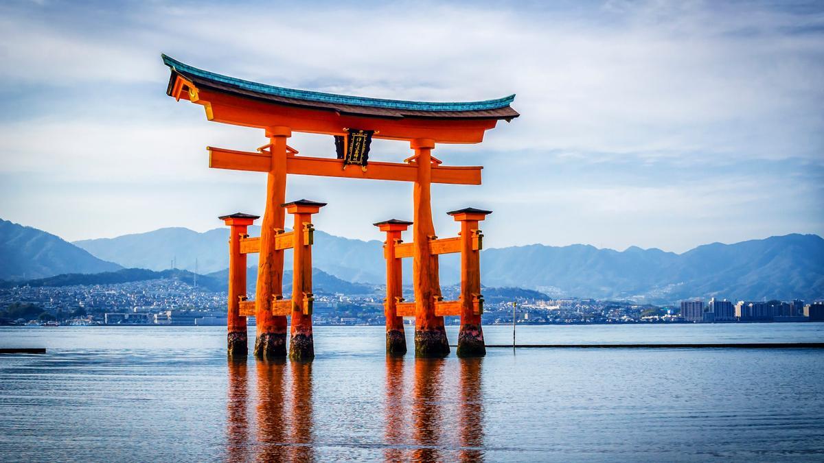 Torii, Miyayima, Japón