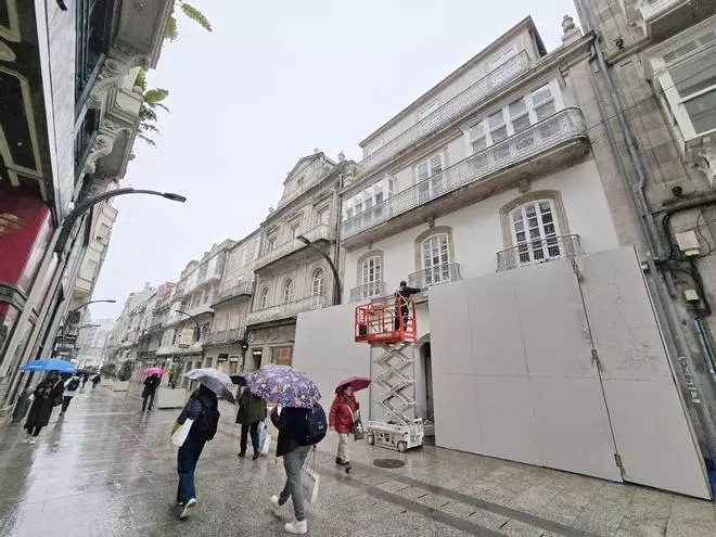 Inditex refuerza su músculo comercial en Vigo: potenciará una de sus marcas instalándose en un edificio emblemático en Príncipe