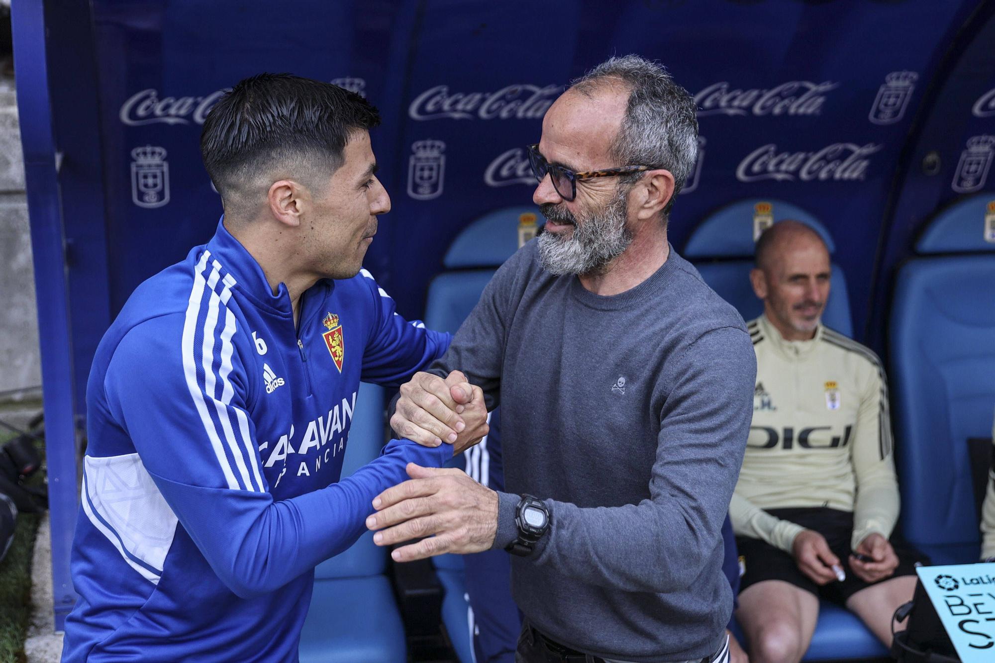 En imágenes: Así fue el partido entre el Real Oviedo y el Zaragoza en el Tartiere