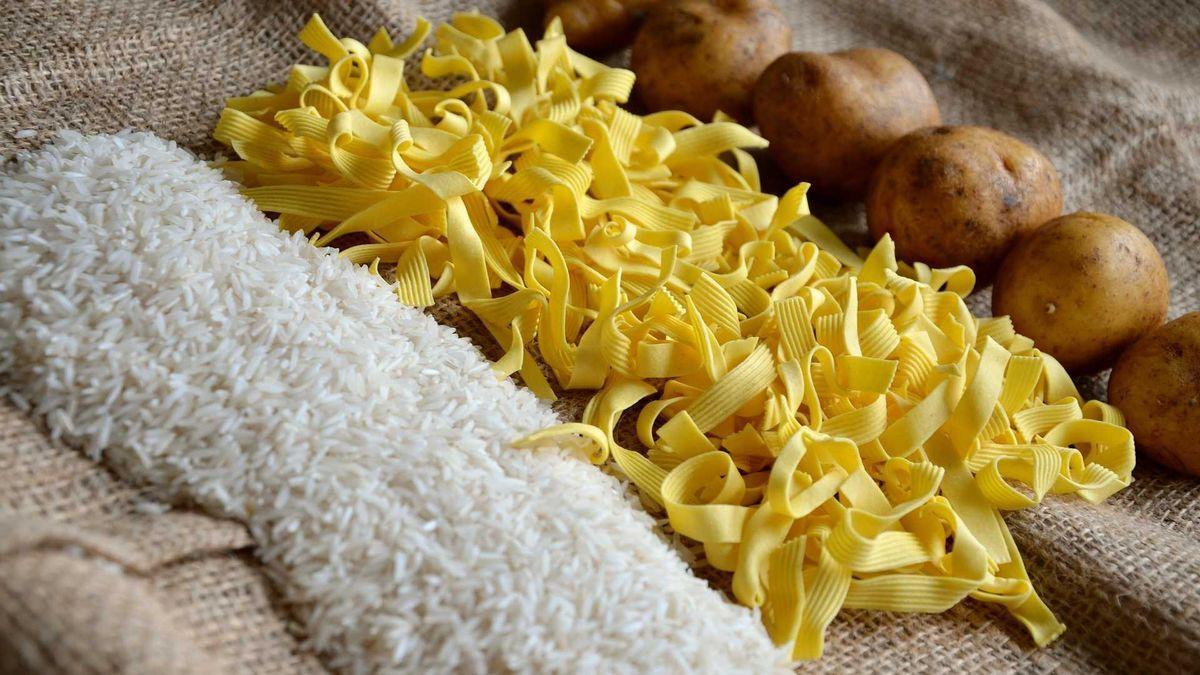 L&#039;arròs i la pasta ens aporten carbohidrats, molt necessaris per al nostre cos