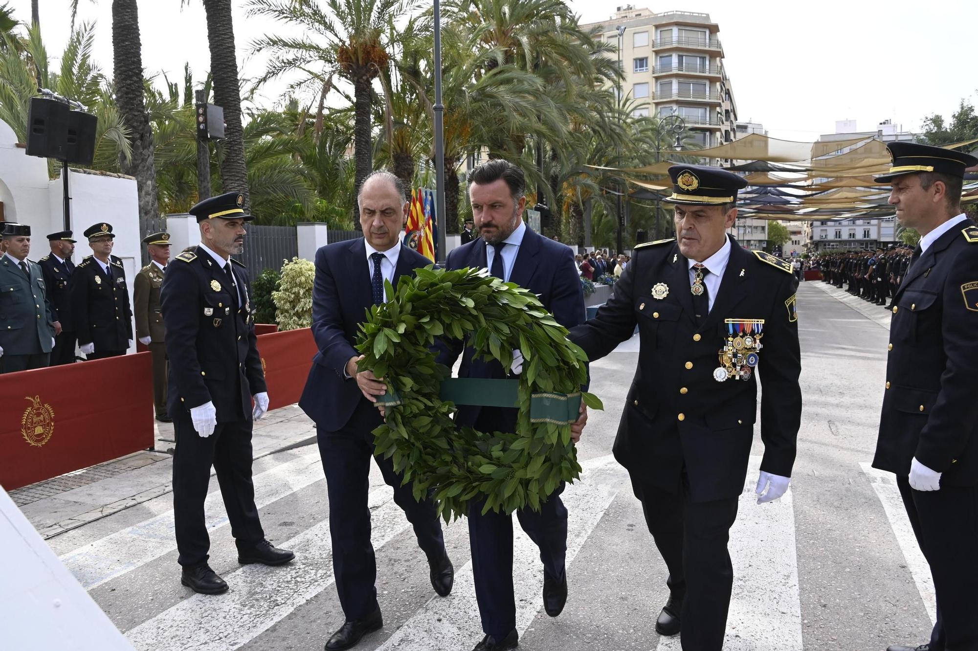 Así ha sido el acto del patrón de la Policía Local de Elche