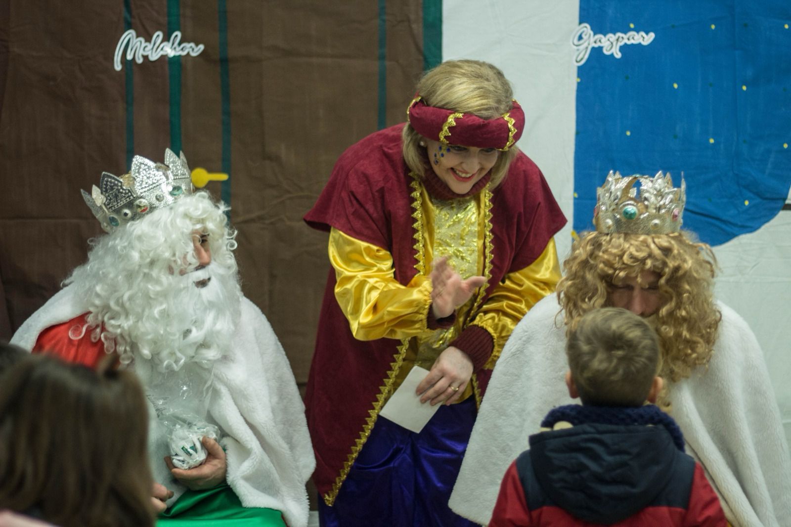 Los Reyes Magos visitan el barrio de Pinilla