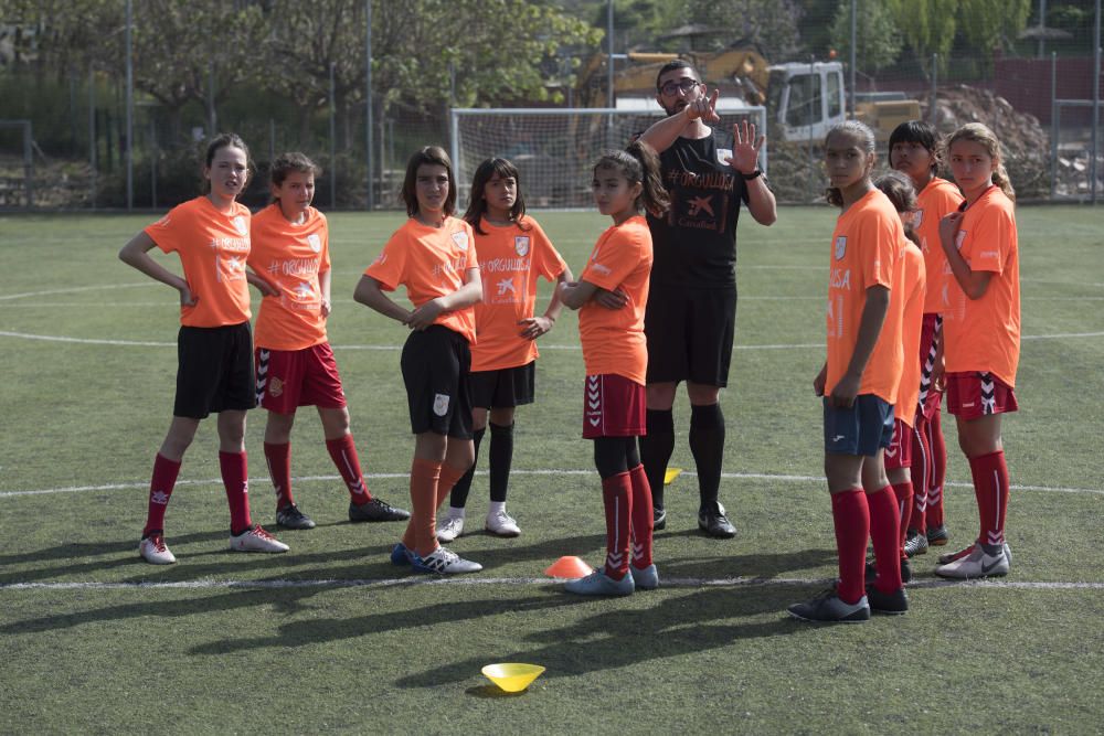 Jornada de futbol femení a Sant Fruitós