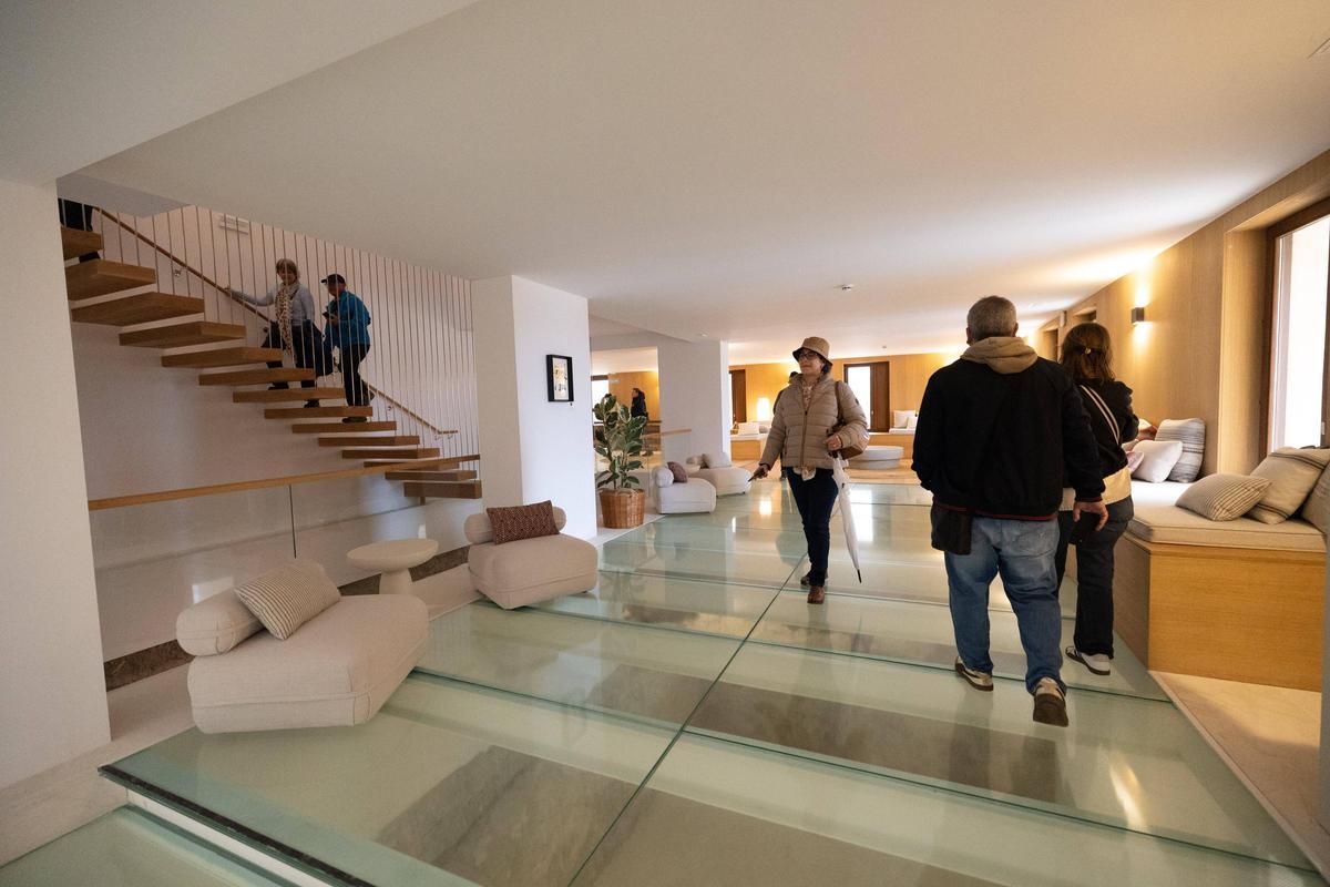 Todas las imágenes de la visita al Parador de Ibiza.