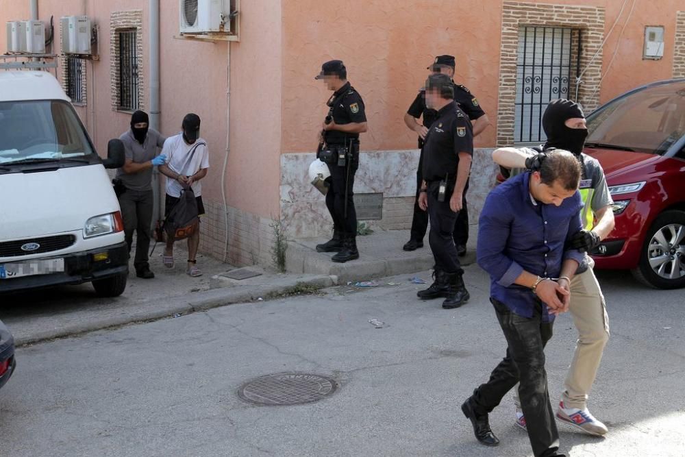 Golpe a la droga en Los Mateos - Cartagena