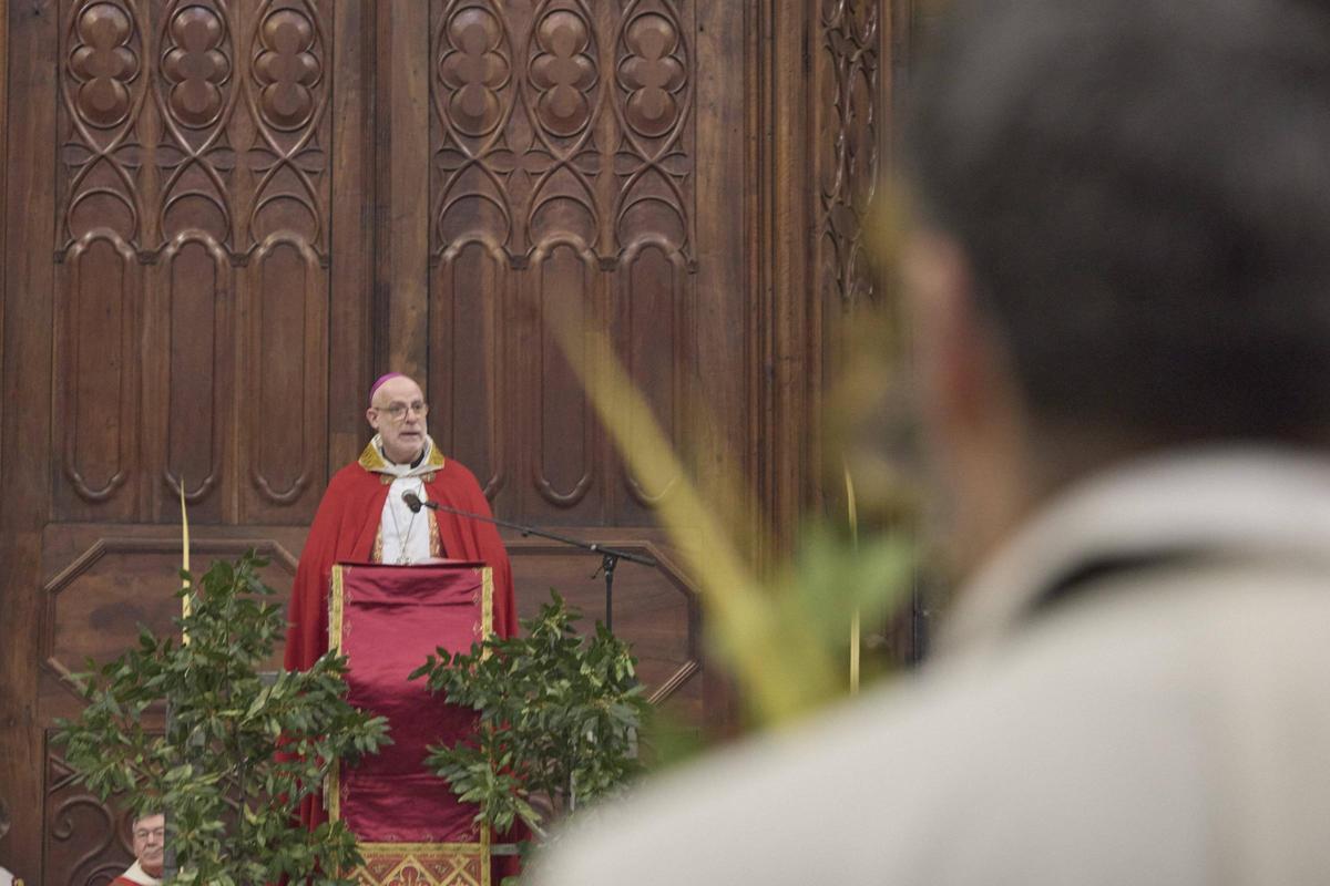 La benedicció de Rams a la Catedral de Girona en imatges La benedicció de Rams a la Catedral de Girona en imatges
