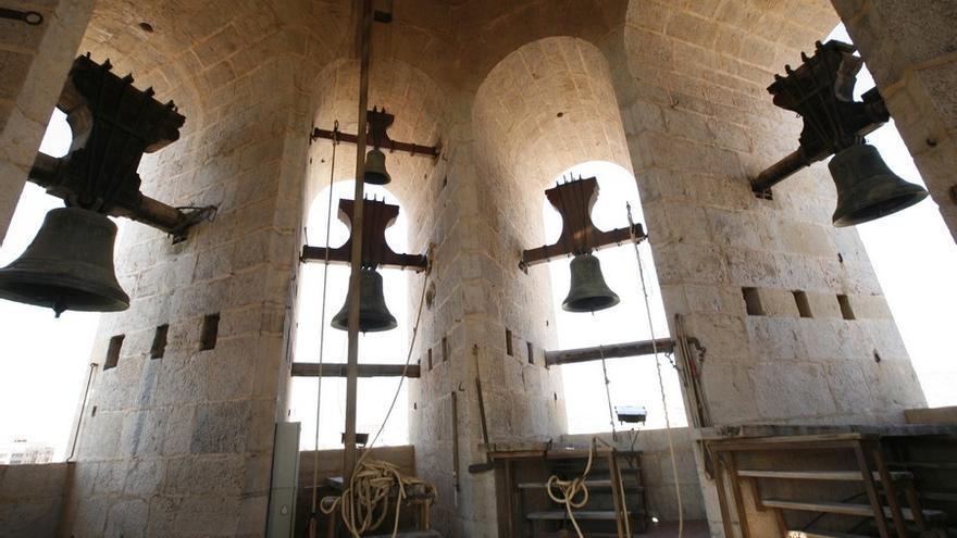 Imagen de las campanas del Fadrí de Castelló.