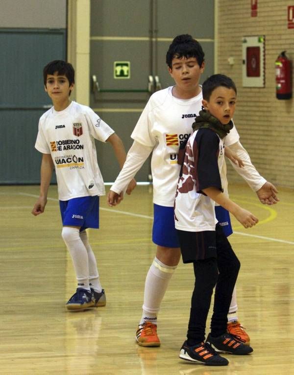 FÚTBOL SALA: Umacon B-Colegio Juan Lanuza B (benjamín)