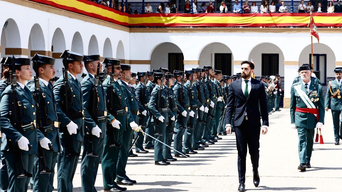 El secretario de Estado de Seguridad preside el acto conmemorativo del 181º aniversario de la fundación de la Guardia Civil