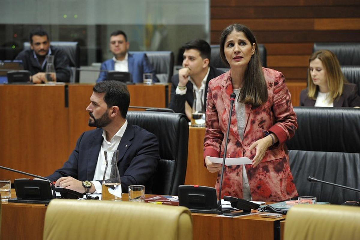 La portavoz del PSOE en la Asamblea de Extremadura, Isabel Gil Rosiña.