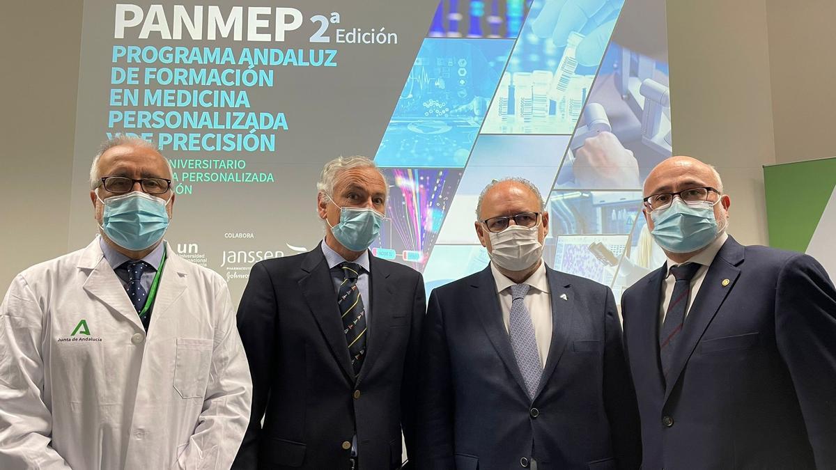 El Clínico ha acogido esta mañana la inauguración del Programa Andaluz de Formación en Medicina Personalizada y de Precisión.