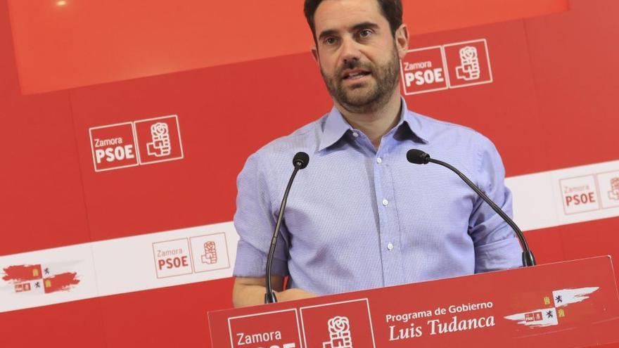 El líder del PSOE de Zamora, Antidio Fagúndez, en una imagen de archivo.