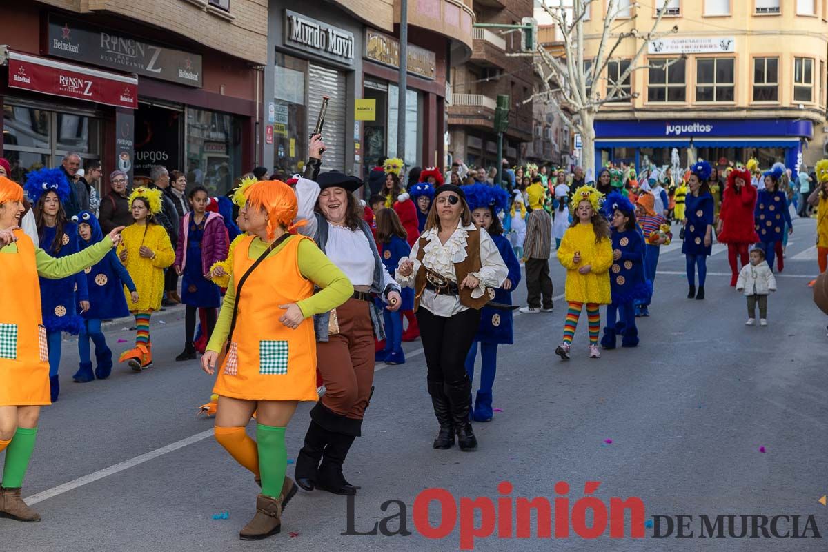 Los niños toman las calles de Cehegín en su desfile de Carnaval