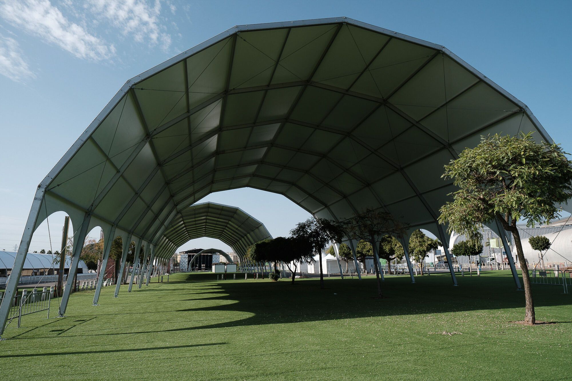 El Palacio de Ferias se transforma por dentro y por fuera para la San Diego Comic-Con de Málaga