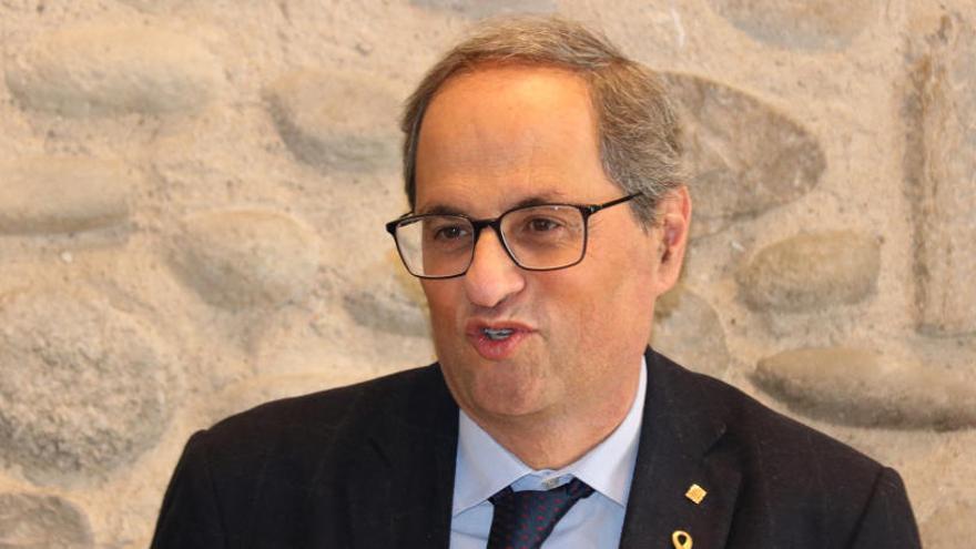 Torra: &quot;Demà no vaig a defensar-me de res, sinó a acusar l&#039;Estat d&#039;haver vulnerat els meus drets i els dels catalans&quot;