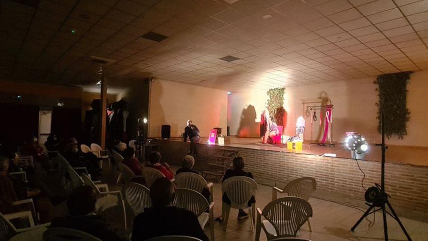 Representación de la obra de teatro ‘Espérame en el cielo’. |