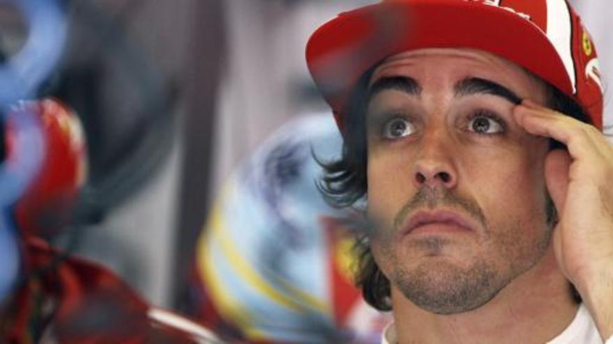 Fernando Alonso en el pasado GP Hungría.