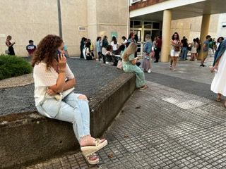 Las imágenes de las oposiciones de enfermería en Extremadura