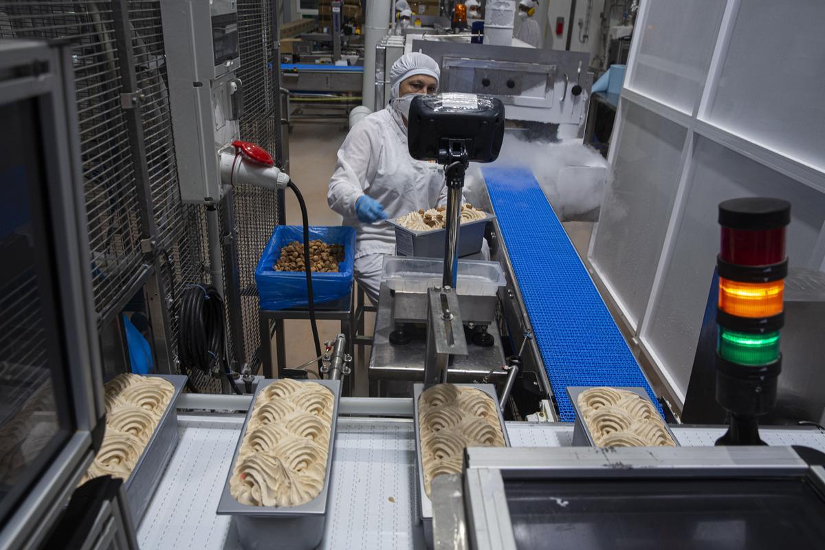 La fábrica de Helados Alacant en San Vicente, en imagen de archivo.