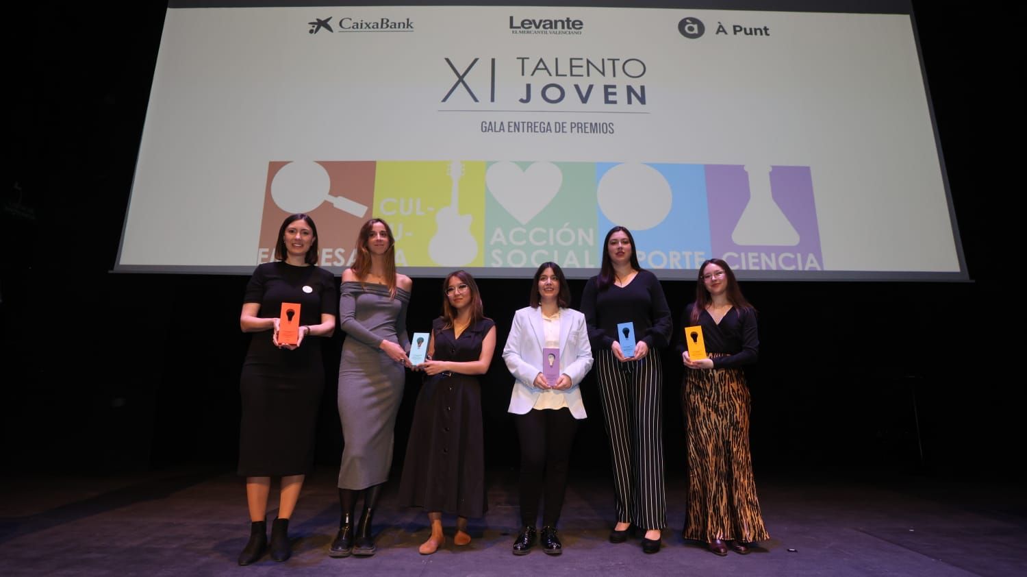 La gala de los Premios Talento Joven, en imágenes