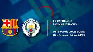 Manchester City - Barça hoy: Horario y dónde ver el primer partido de pretemporada del equipo de Flick