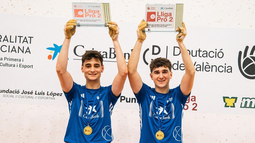 Dos pilotaris de Castellón debutan en la Lliga Pro1 de &#039;escala i corda&#039;