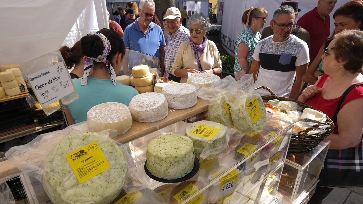 Feria del queso en una edición anterior