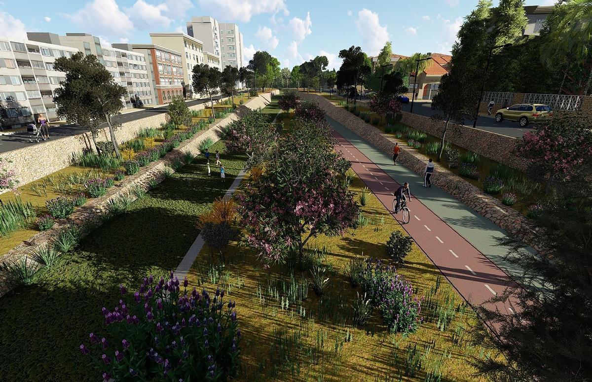 Recreación del proyecto en la avenida Muñoz Zambudio.
