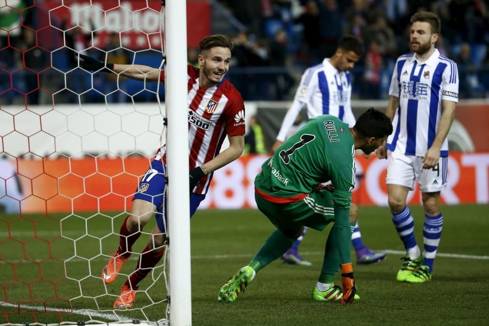 Las mejores imágenes del Atlético-Real Sociedad