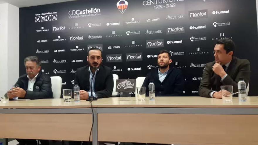 Rueda de prensa Vicente Montesinos (CD Castellón)