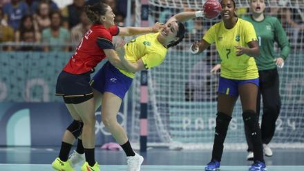 Balonmano femenino España vs. Brasil