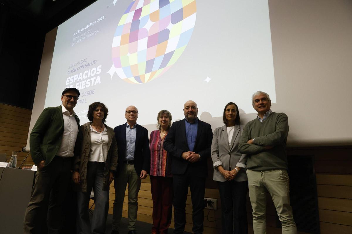 La inauguración de las jornadas Gijón con Salud.