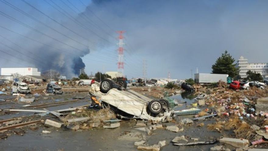 Impactantes imágenes del tsunami de Japón