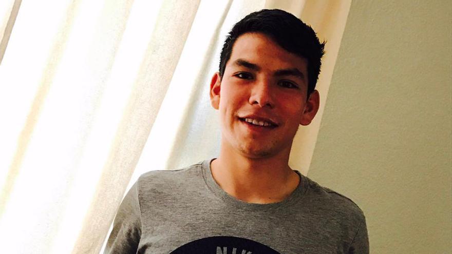 Hirving Lozano, jugador del Pachuca mexicano //