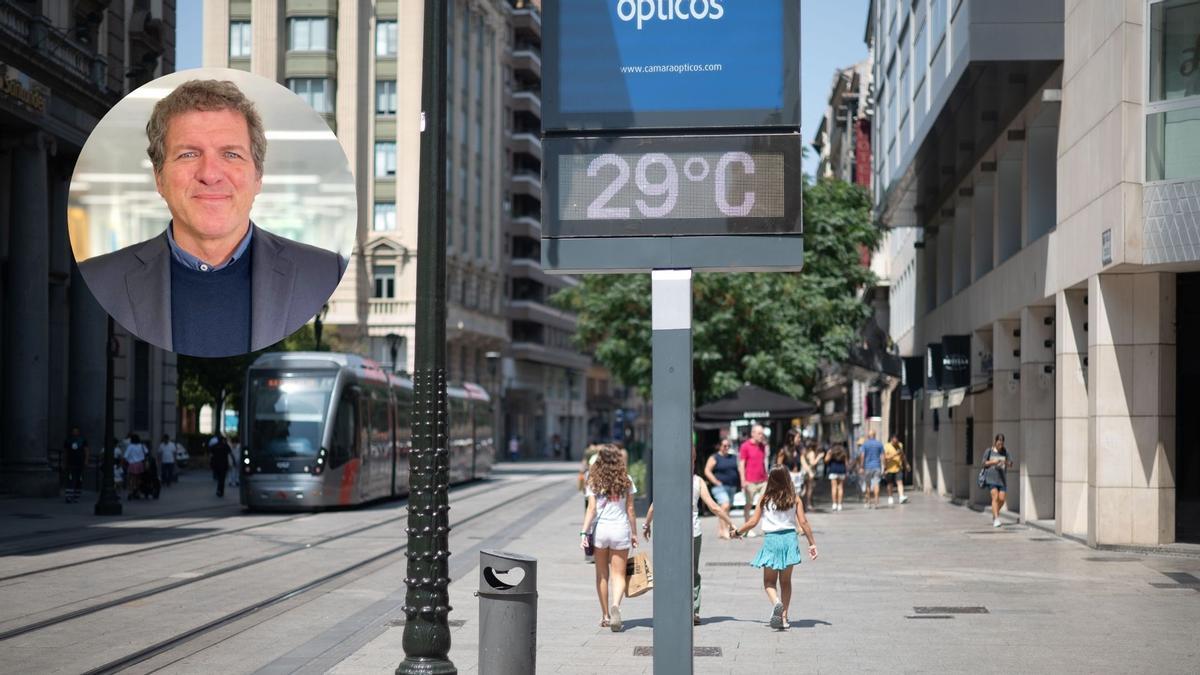 Mario Picazo alerta de la subida de temperaturas en Aragón
