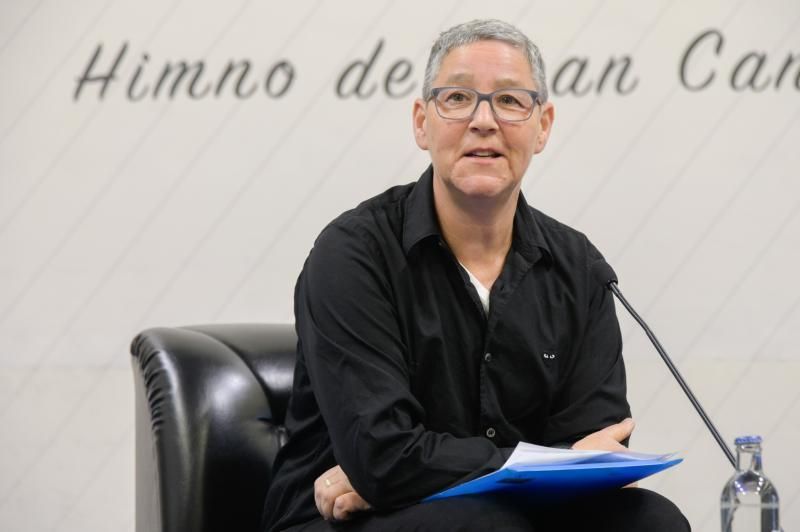 Jack Halberstam, profesor de la Universidad del Sur de California, profesor visitante en la Universidad de Columbia y una de las voces más reconocidas internacionalmente en teoría queer y estudios de género ofrece en el Cabildo de Gran Canaria la charla ?Trans*, más allá de los derechos y el reconocimiento?.  | 17/01/2019 | Fotógrafo: Tony Hernández